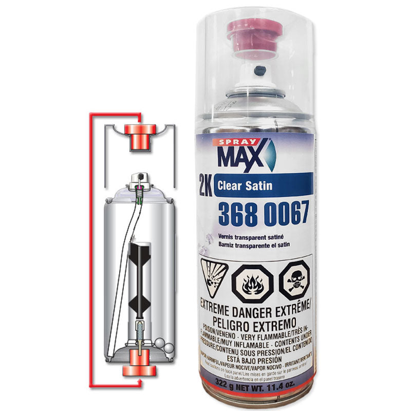 SPRAY MAXX 2K CLEAR SATIN 368 0067 – Dip Pros